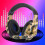Ακουστικά Over Ear Gaming με μικρόφωνο ακύρωσης θορύβου, ευέλικτη συμβατότητα, 5