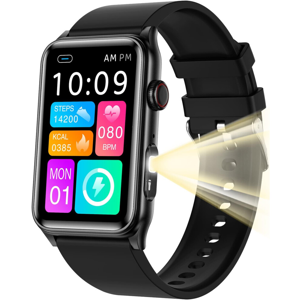 Smart Fitness Watch With Heart Rate Blood Pressure Spo2 Sleep Monitor Ip68 Waterproof Sports Tracker 9189345649110