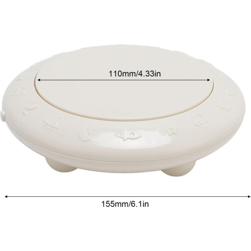 Automatic Rotating Cake Stand with Music, Adjustable 360 Cake Turntable for Decorating and Display 1