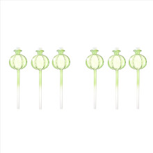 Plant Watering Globes ,6Pcs Blown Plant Watering Devices, Self Watering Globes Watering Globes for Indoor Plants Cactus