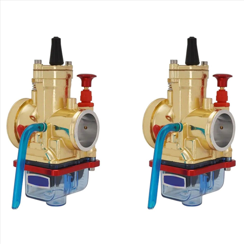 2X Universal Carburetor Carburador With Power Jet For Pwk 30Mm 2T 4T 75Cc-250Cc 4852840247505