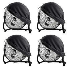 4X Industrial Fan Cover, Waterproof&Dustproof Cover Heavy Duty Outdoor Floor Fan Cover Outdoor Electric Fan Cover