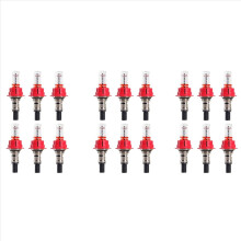 18 stuks vloerverwarmingsverdeler-flowmeter, visuele flowbewakingsregelaar voor vloerverwarmingssystemen (1/2)