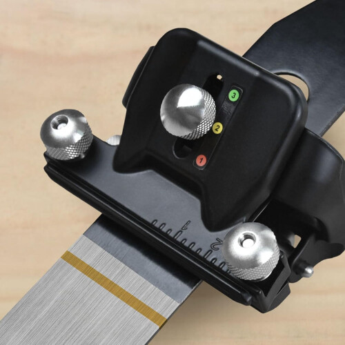 Adjustable Honing Guide for Chisels and Plane Blades with Precise Angle Adjustment and Stable Roller 1