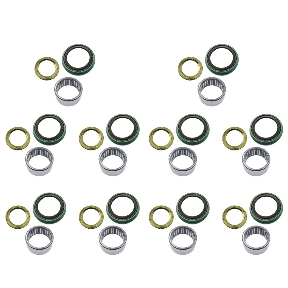 10X Knuckle Bearing Spacer Oil Seal Set For Montero 2Nd L200 3Rd 1990-2005 Mb160850 Mb160670 Mb160671 4852840248601