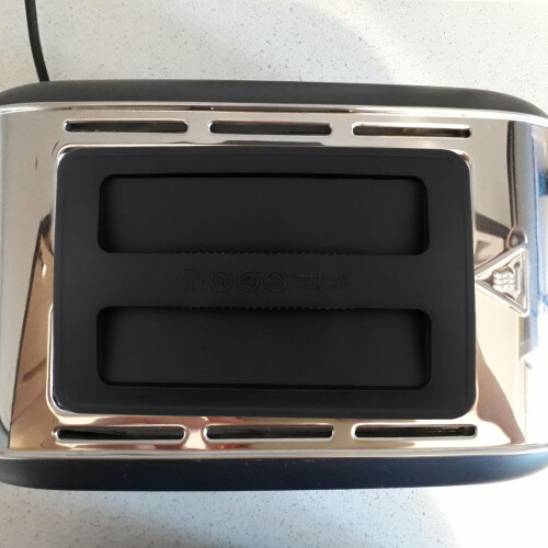 Silicone Toaster Cover Dustproof Universal Fit Bread Maker Lid Durable Easy Clean Kitchen Protector 2