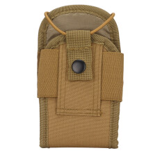 Porta walkie talkie, custodia per radio compatibile Molle, robusto nylon resistente all'acqua, fondina tattica per radio, sicura e comoda, borsa da