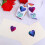 500Counts Heart Sticker Valentines Sticker Adhesive Wrapping 6