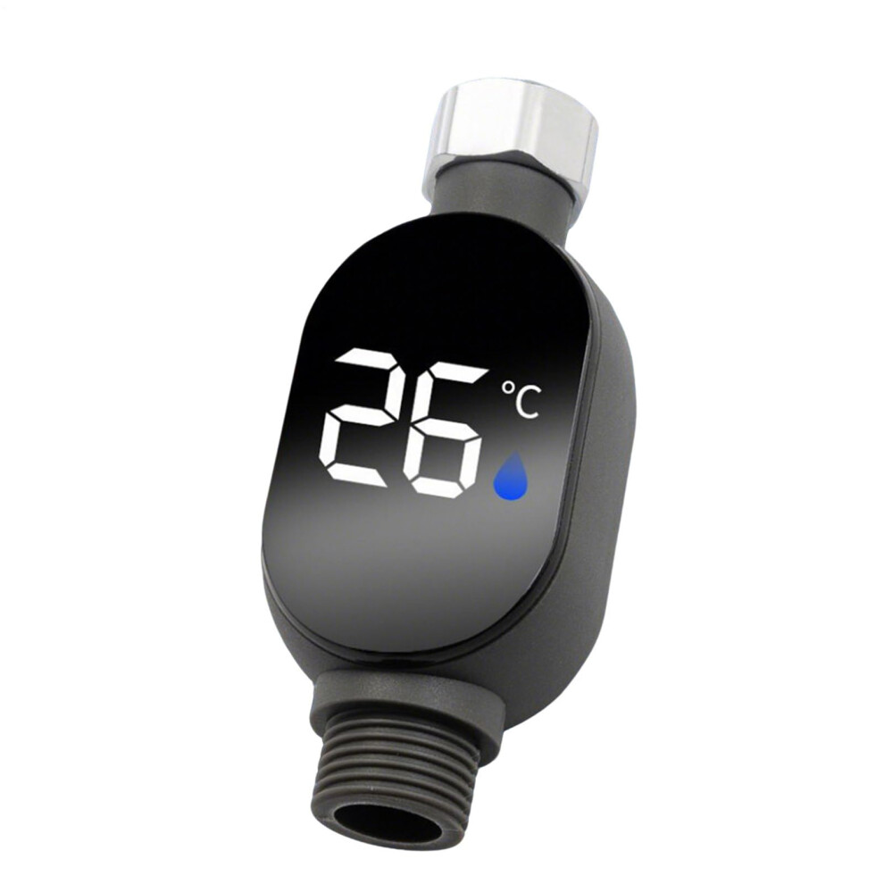Shower Thermometer with Instant Temperature Display, Waterproof Digital Gauge for Home Bath