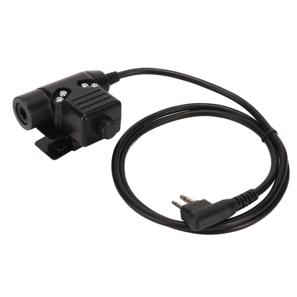 Tactical Headset Adapter Military Standard For Motorola Vhf Uhf Spirit Pro Spirit Pro+ Two Pin M Head Dual Plug Noise Environments Discrete Listening 9420858148272