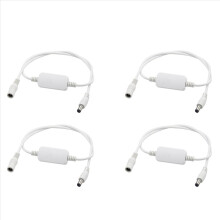 4x 24-uurs automatische herstartrouter, routeringstimer, resettool, DC-voedingstiming, glasvezelmodem, router, DC-voedingsmanager, wit