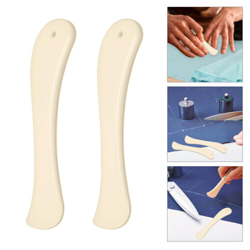 2Pcs Bone Folder Paper Creaser Sewing Folding Creasing Tool for 1