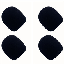 4Pcs Microphone Sponge Covers Mic Windscreens Foam Windshield for Wireless GO II