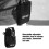 Θήκη Molle Radio Pouch για Walkie Talkie, Βαρέως Τύπου Θήκη Ραδιοφώνου με Αποσπώμενο 5