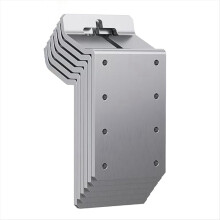 6 Post Brackets, Post Target Hanger,Fence Bracket for Shape Fence Posts, Post Corner Brace for Trail Camera Mount