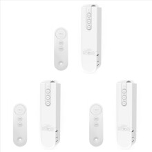 3X Tuya ZigBee Smart Blind Motor Driver+Remote Control Automatic Electric Roller Shutter Shadows Lifting Curtain Driver