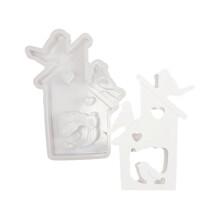 Easters Molds Bird House Silicones Mould Ornament Molds Casting
