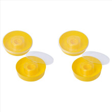Abreuvoir rond pour abeilles, bol d'abreuvement pour abeilles et fournitures apicoles (lot de 4)