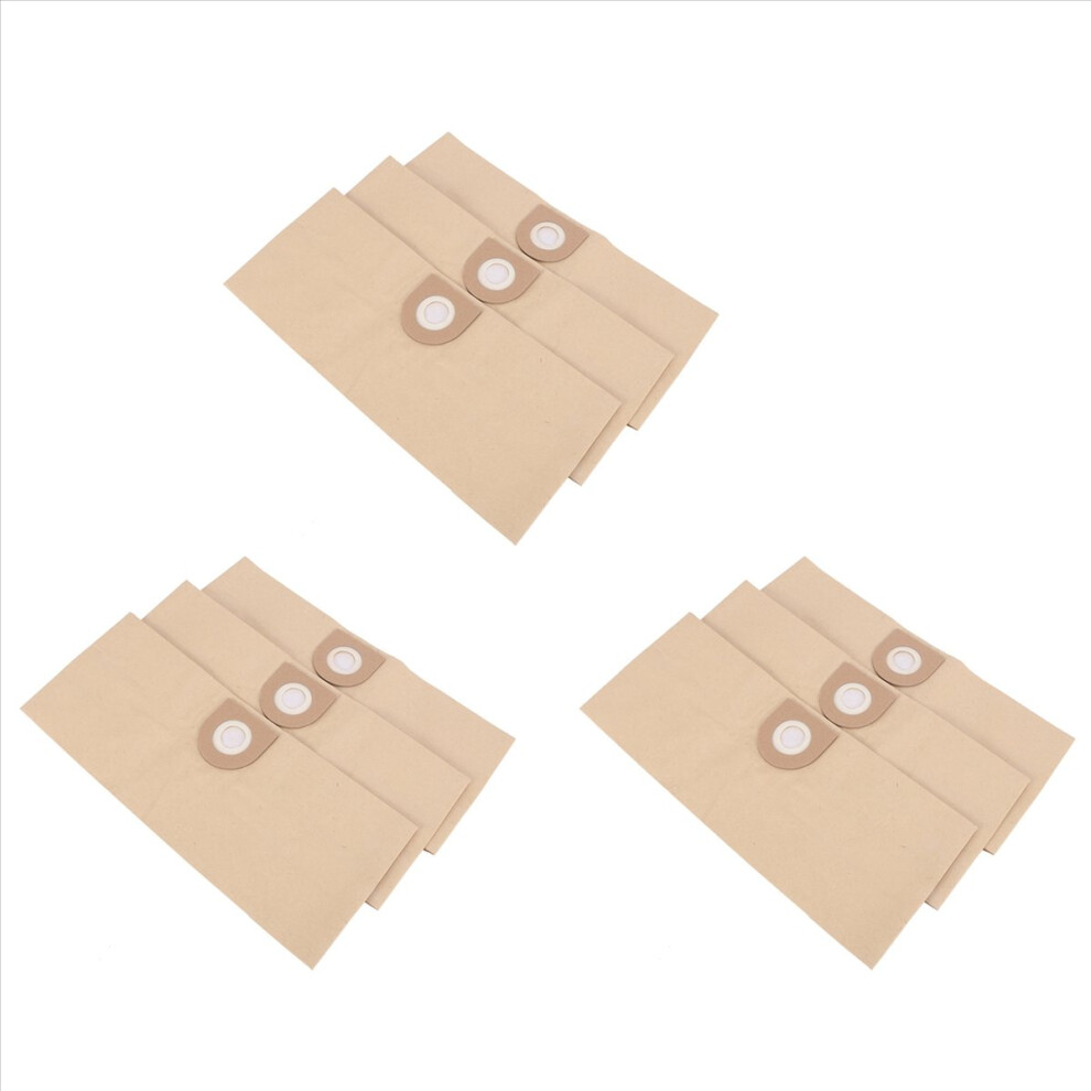 9Pcs Dust Filter Bags V10 V11 V12 V100 101 121 2000 4000 5000 6000 6131 6135 6140 6140 6155 Vacuum Cleaner Parts Brown 4852840251076