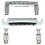 Σετ 2X Tune-O- Bridge και Tailpiece με Studs για ηλεκτρική κιθάρα ABR-1 Bridge Style LP, Ασημί 3