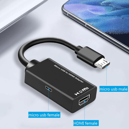 Προσαρμογέας Mhl για Samsung Galaxy S5S4S3Note8Note3, η μετατροπή από αναλογικό σε ψηφιακό σήμα 2