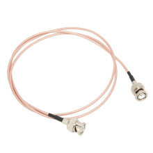 Cavo coassiale SC316BNC con connettore nichelato maschio-maschio, anti-interferenza elettromagnetica, resistente agli agenti atmosferici, a