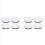8Pcs 18cm Light Diffuser,Soft Diffuser Lamp Cover White Lamp Shade Diffuser,for Studio Strobe Reflectors 1