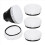 8Pcs 18cm Light Diffuser,Soft Diffuser Lamp Cover White Lamp Shade Diffuser,for Studio Strobe Reflectors 2
