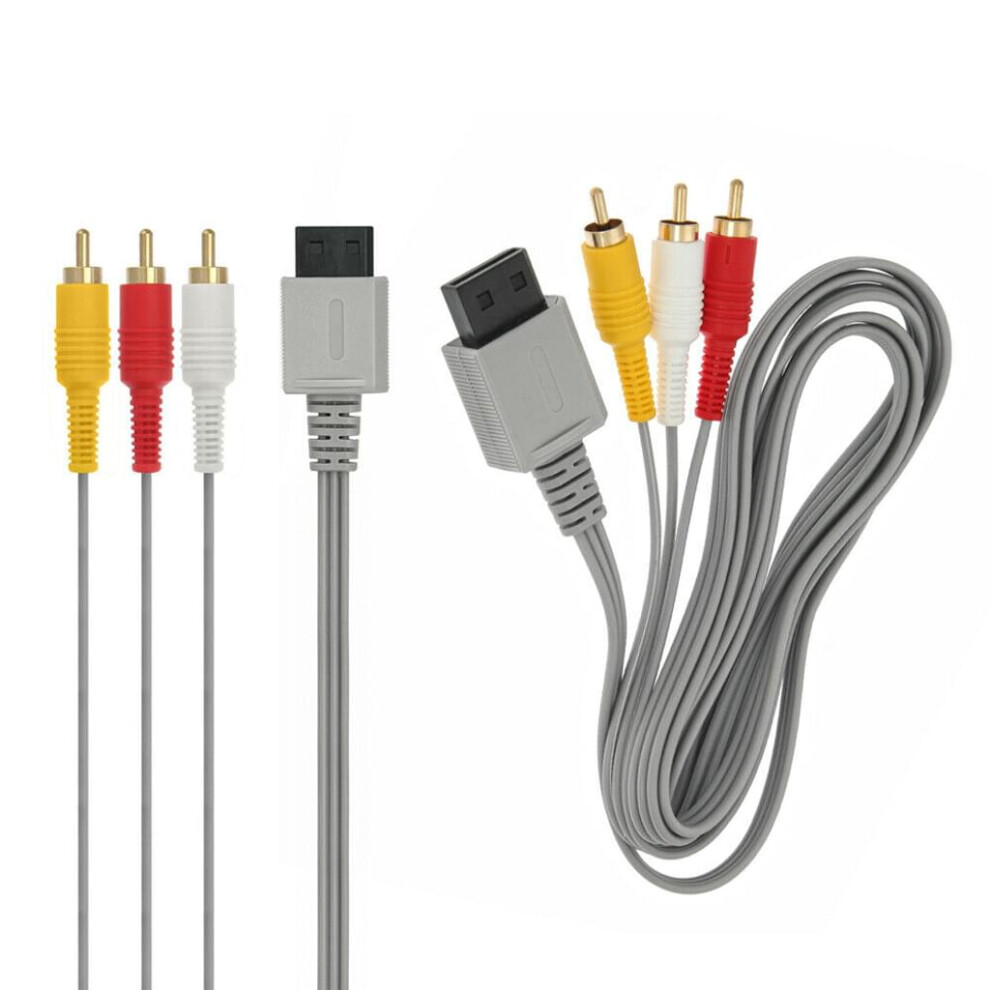 Av Cable For Nintendo Wii,Component Video Connection To Receivers,High Resolution Stereo Sound,Design For Longevity, Good Sound, Good Sound, Stable 9420858100782