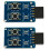 2X PC-Boot-Mini Motherboard Boot Test Board 9 Pin PC on/Off Button for PC Motherboard 1