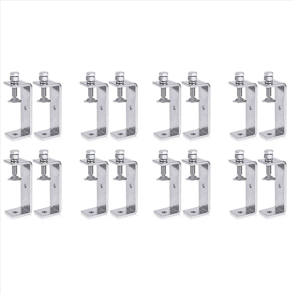 Metal Clamp Heavy Duty Clamp C Clamp Woodworking Clamp With Wide Jaw Openings (120Mm), 16Pcs 4852840252134