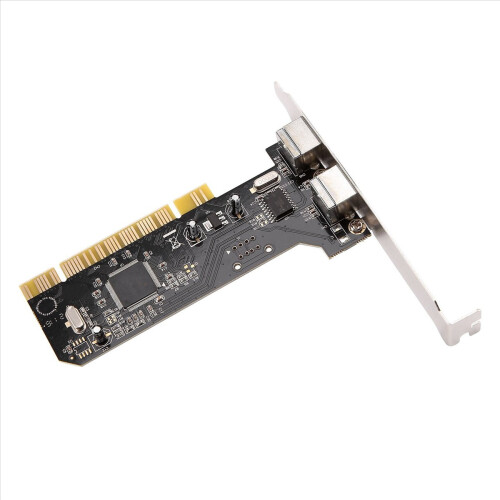 Placa Adaptadora 2X PCI para 2 Portas PS/2, Placa PCI PS/2 sem USB para Combo Teclado e Mouse 1
