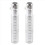 Contrappeso per supporto per piatti a braccio da 118 mm, 2 pezzi, per batteria, percussioni, accessori - Argento 1