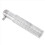 Contrappeso per supporto per piatti a braccio da 118 mm, 2 pezzi, per batteria, percussioni, accessori - Argento 3