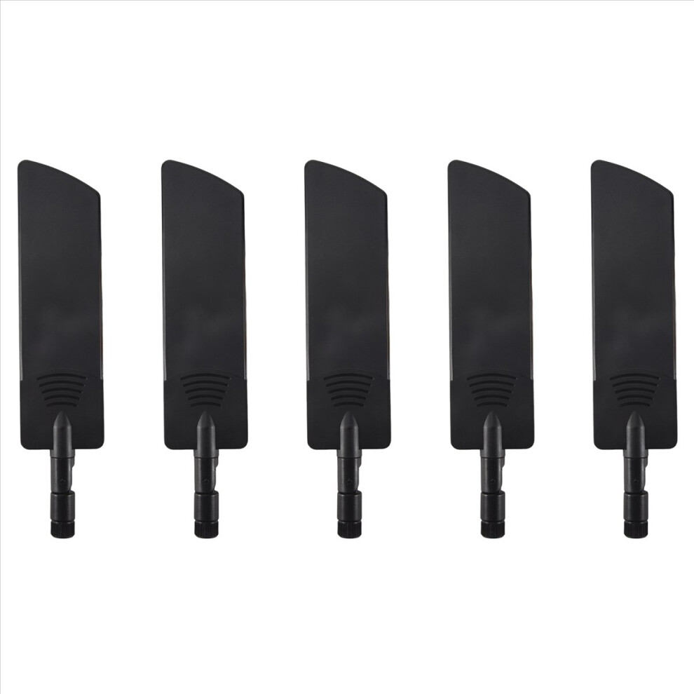 5X 600-6000Mhz Flexible Fold Router 2G 3G Gsm Gprs 4G 5G High Gain 40 Dbi Lte Signal Booster Wifi Antenna A Black 4852840249905