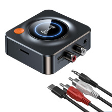 Bluetooth Audio Receiver with NFC for Home Stereo, RCA to Bluetooth Adapter for Wireless Music Streaming