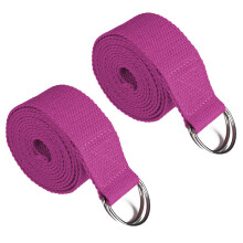 Fysiotherapie Fitness Yoga Strap, antislip flexibele band zorgt voor veiligheid bij diverse oefeningen, versterkte stiksels voor extra duurzaamheid