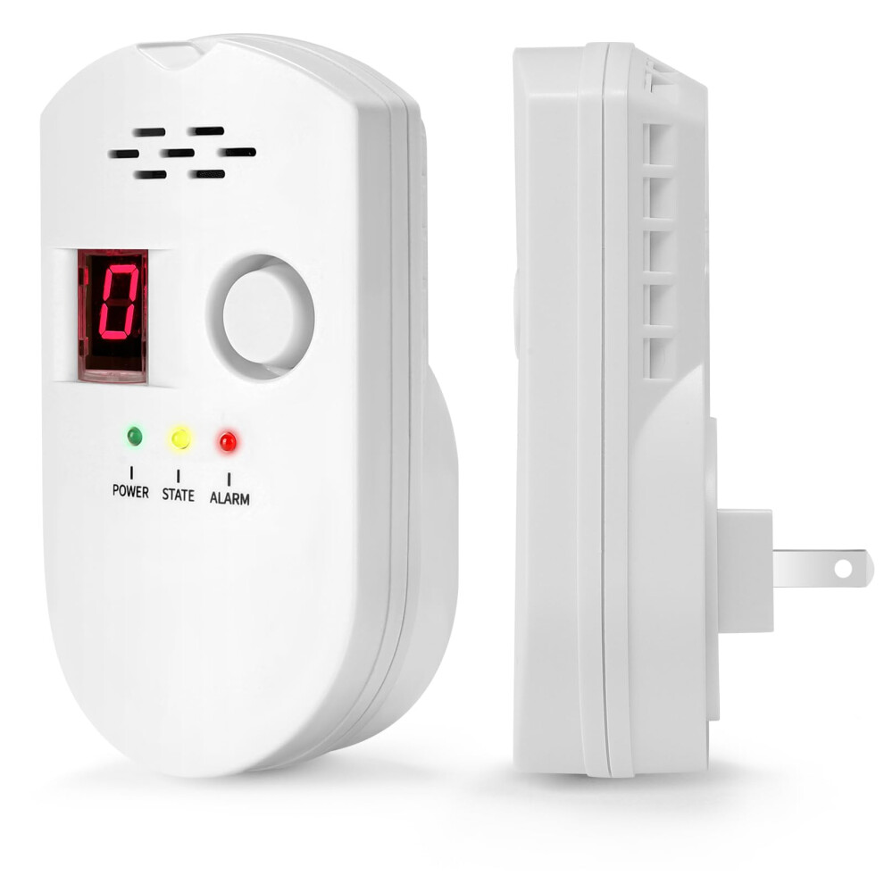 Natural Gas Detector And Propane Gas Detector With 85Db Alarm For Home Rv Lpg Methane Leak Detection 9426802895025