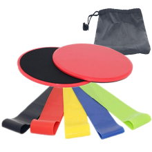 Dubbelzijdige sliders voor fitnessschijven, core-sliding oefenschijven ideaal voor beginners en gevorderden, full-body workouts, draagbaar voor