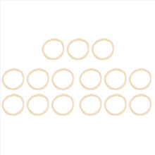 15 stuks vioolstrijkstokhaar vervangingsset, viool, 29,2 inch, vioolstrijkstokhaar, muziekstrijkstokhaar, viool, paardenhaar, wit