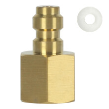 PCP Quick Disconnect Plug 1/8 NPT Copper Paintball Air Fitting LeakProof Pressure Adapter