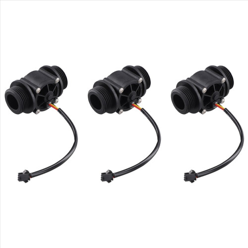 3X DN25 FS400A G1inch waterstroomsensor Hall-stroommetermeterteller 2-60 l/min 1,75 MPa