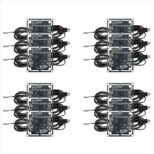 Nieuwe 12 stuks 100 graden cameramodule 1MP OV9732 1280x720 USB gratis driver handmatige focus, met 2 meter kabel voor WinXP/7/8/10