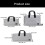 Shockproof Portable Keyboards Case with Multiple-Black L 4
