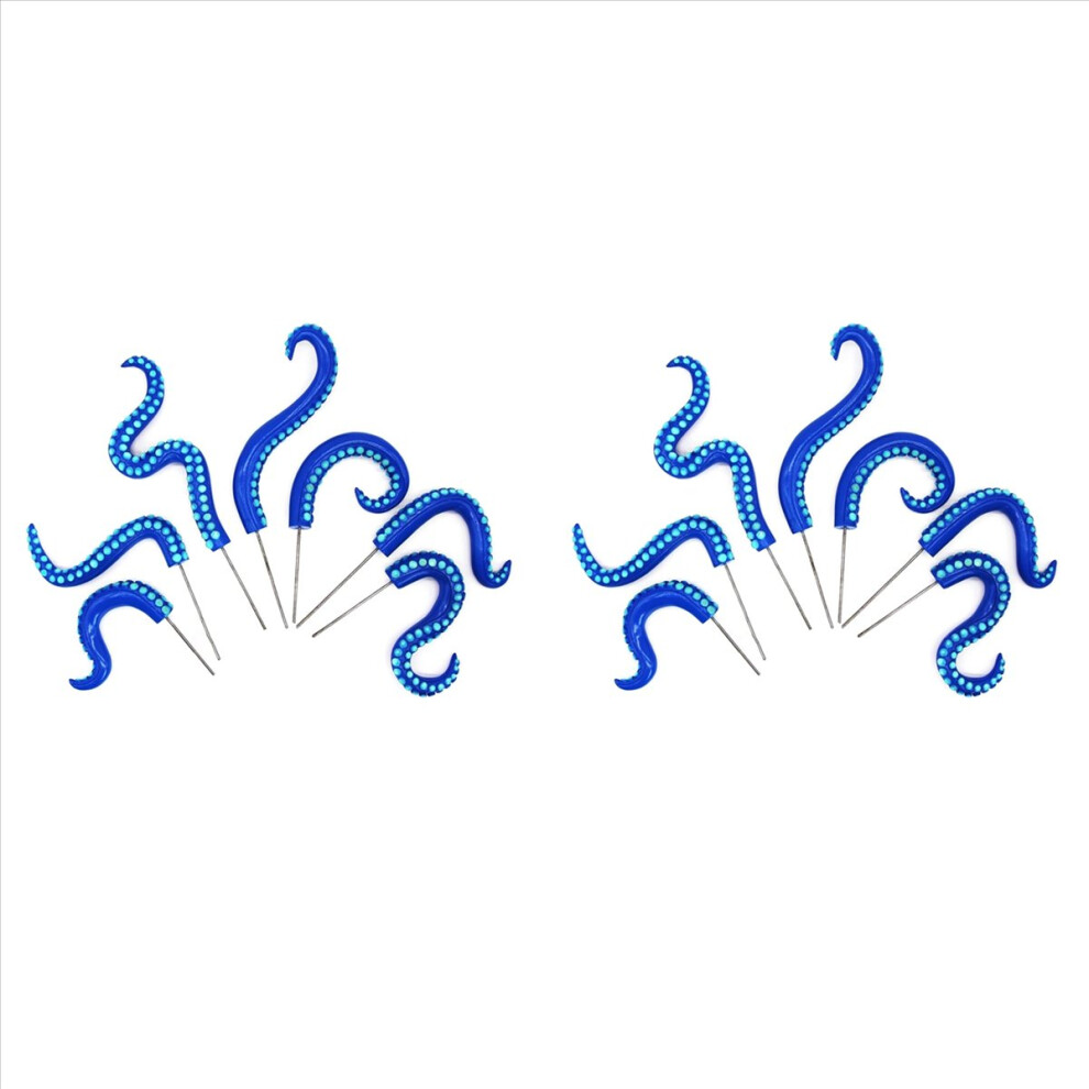 14Pcs Seamonster Tentacles Octopus Tentacle Plant Stake Garden Stakes For Plant Decor Octopus Tentacle Stakes B 4852840257955