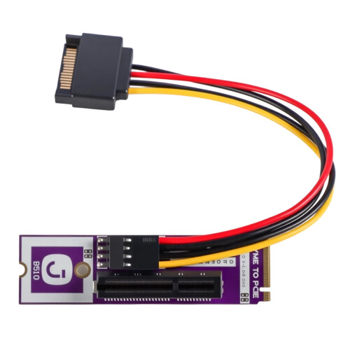 Efficient Cooling PCIe 5.0 M.2 Expansion Card with Superior Heat