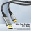 USB Type C To DisplayPort 2.1 Cable Featuring 16K Support And 2