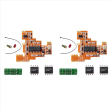 2x SI4732 V6.8 FPC-module + 2x BL24CM2A 512KB-chip voor UVK5 K6 HF kortegolf volledige band/enkele zijbandontvangst