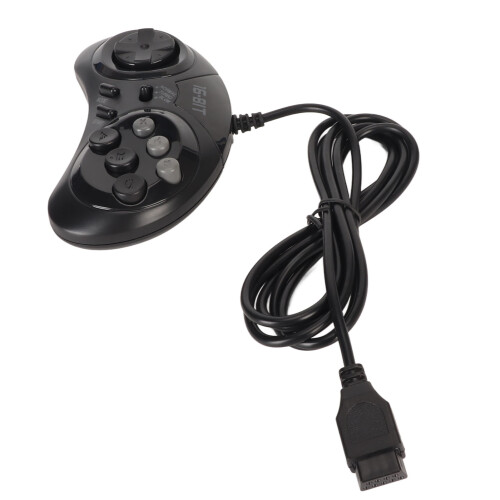 Κλασικό Arcade Pad με 6 κουμπιά, εργονομικός σχεδιασμός που προσφέρει άνετο gameplay, 2