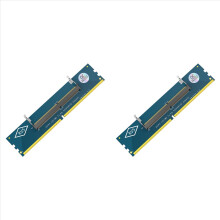 2x Placa Adaptadora de Memória RAM DDR5 para Desktop SO DDR5 U-DIMM, Testador de Memória, Conversor de SO DDR5 para DDR5 U-DIMM